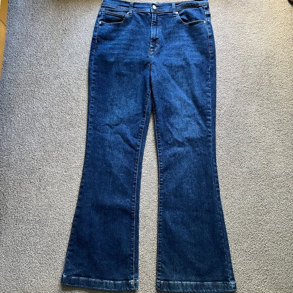 Kensie The Savannah Jeans High Rise Flare | Sz 14 / 32 - Picture 2 of 10
